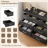 Dresser for Bedroom with 7 Drawers, Modern Chest of Drawers Closet with Metal Handle, Wooden Dresser Organizer - 4 of 4