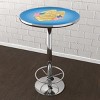 Police Officer Bar Table with Footrest - 3 of 4