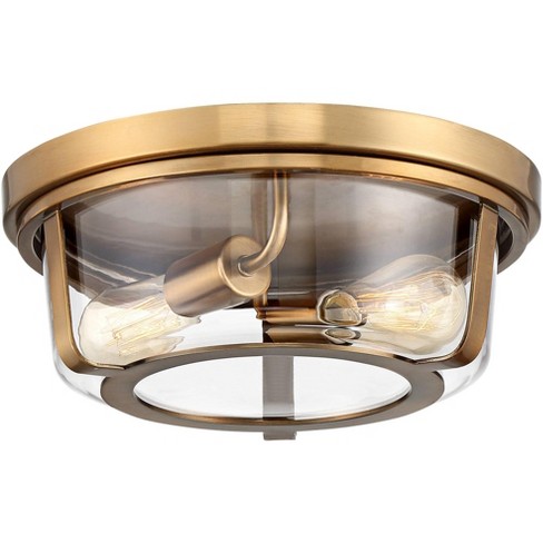 Possini Euro Design Modern Ceiling Light Semi Flush Mount Fixture 14 1/4  Wide Black Gold 14 1/4 Wide 4-light Crystal For Bedroom : Target