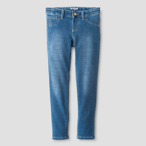 Girls' Mid-rise Straight Jeans - Cat & Jack™ : Target