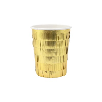 Meri Meri Gold Fringe Party Cups