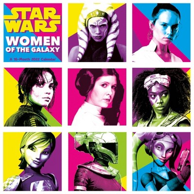 2022 Wall Calendar Star Wars: Women Of The Galaxy - Trends International Inc