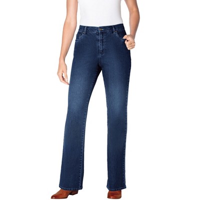 Woman Within Plus Size Tall Bootcut Stretch Denim Jean