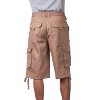 Pro Club Men's Cotton Classic Straight Leg Twill Cargo Shorts with Belt - 4 of 4
