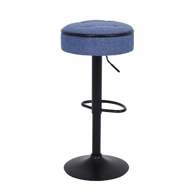 NicBex Set of 2 Bar Stools for Kitchen Island,Faux Leather Counter Height Bar Stools with Metal Frame,Bar Chairs for Dining Rooms,Kitchens