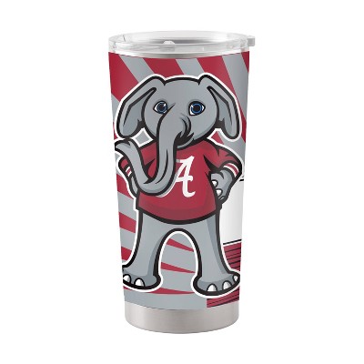 NCAA Alabama Crimson Tide Personalized 30oz Black Stainless Steel Tumbler