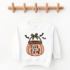 Trick of Treat Pumpkin - Toddler Graphic Sweatshirt and Youth Graphic Sweatshirt - 2 of 3