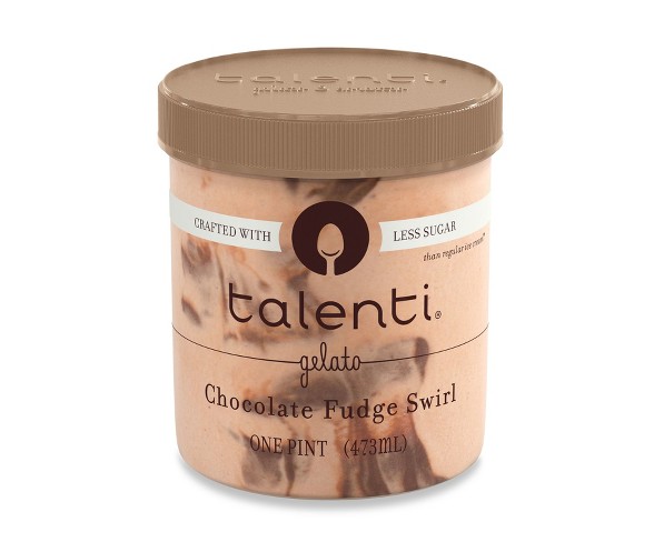 Talenti Chocolate Fudge Swirl Gelato - 1pt