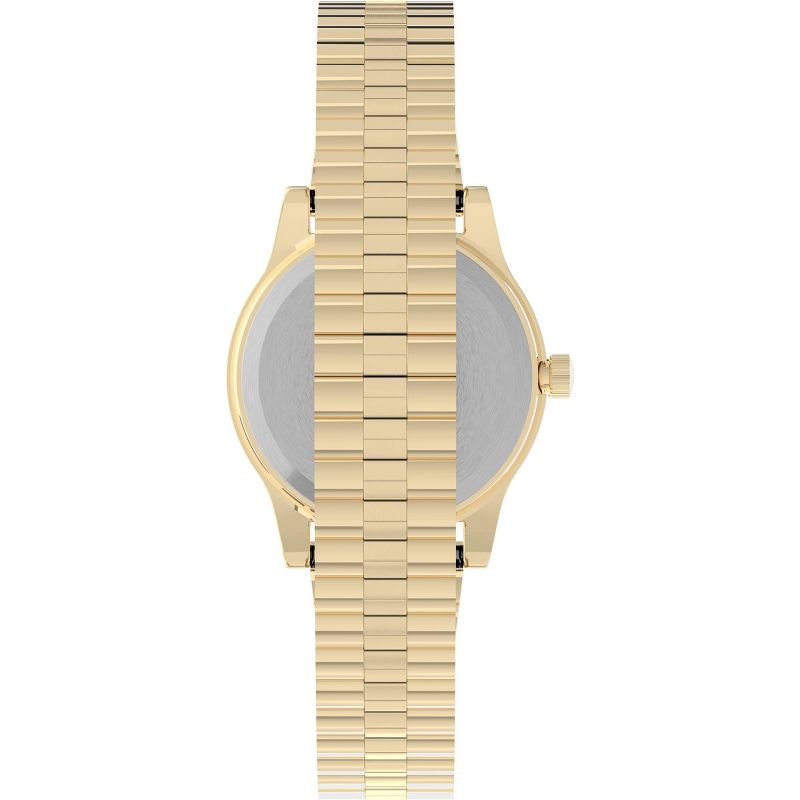Women's Timex Expansion Band Watch - Gold/Mother of Pearl T2M827JT, 3 of 6