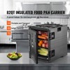 VEVOR Insulated Food Pan Carrier, 82 Qt Hot Box for Catering, LLDPE Food Box Carrier with Double Buckles, Front Loading Food Warmer, Black - 3 of 4
