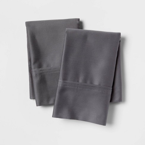 400 Thread Count Solid Performance Pillowcase Set - Threshold™ - image 1 of 4