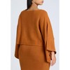 ELOQUII Draped Cropped Sweater - 3 of 4
