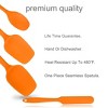 Unique Bargains Heat Resistant Non Stick Dishwasher Safe Seamless Design Spatula Set 4 Pcs - 3 of 4