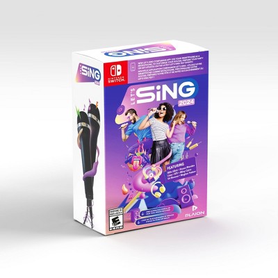 Let's Sing 2024 - Jeu Nintendo Switch - Avec 2 micros - Cdiscount