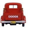 1948 Dodge B-1B Pickup Truck Red 1/87 (HO) Scale Diecast Model Car by Oxford Diecast - 4 of 4