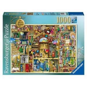 Ravensburger Bizarre Bookshop 2 Jigsaw Puzzle - 1000pc - 1 of 4