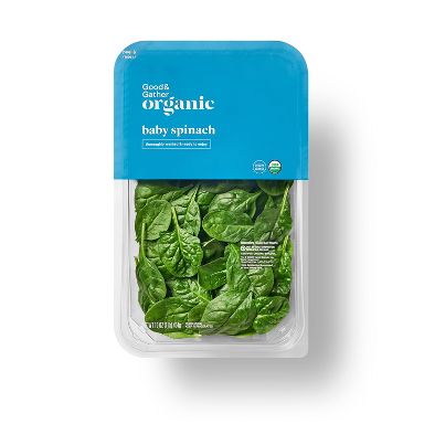 Fresh Organic Baby Spinach - 16oz - Good & Gather™