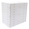 YIYIBYUS Wooden Paper Mail Tray Office Desktop File Literature Organiser - 4 of 4