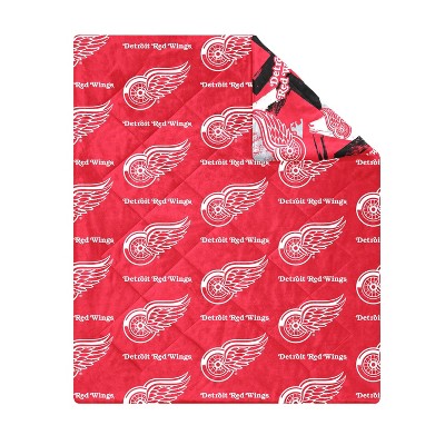 NHL Detroit Red Wings 50" x 60" Two Sided Plush Throw Blanket