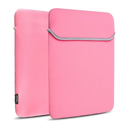 Insten Universal Laptop Sleeve Compatible with MacBook Pro Laptops Up to 13 Inches, Pink, 13.25 x 9.75 in