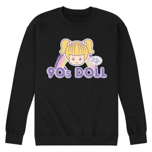 Men's - Polly Pocket - 90s Doll Graphic Fleece Sweatshirt - 1 of 4