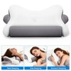 ChicFurnit Bed Pillows Supportive Memory Foam Pillow for Shoulder Ergonomic Neck Support Pillow for Bedroom, White, 25.79"*14.57"*6.69" - 2 of 4