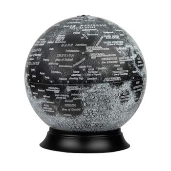 Replogle Globes National Geographic Illuminated Moon Globe, 12"