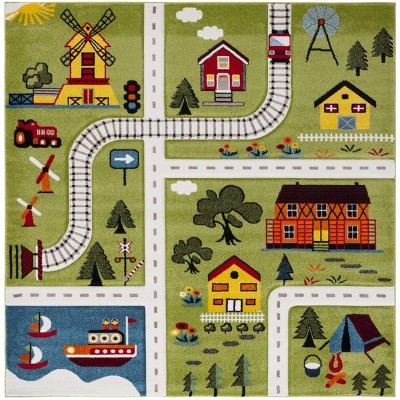 Carousel Kids CRK197 Loomed Indoor Rug - Safavieh