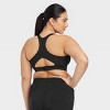 Women's High Support Embossed Racerback Run Sports Bra - All In Motion™ - 4 of 4