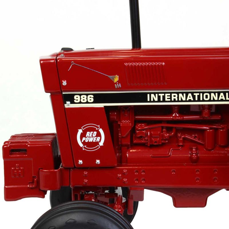 1/16 International Harvester 986 Cab with Red Power and Branding Iron Logos, 2019 National Farm Toy Museum 44203, 5 of 7