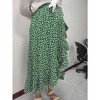 Clearlove Women's High Waist Lrregular Skirts Ruffled Tiered Casual A Line Swing Boho Skirts for Women - 2 of 4
