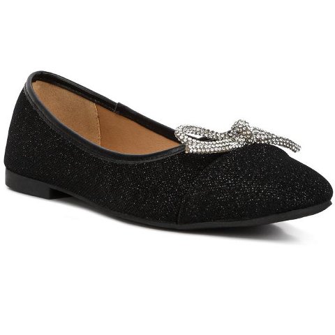 Обувь London Rag Womens Gizeh Rhinestone Embellished Ballerinas 8
