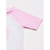 Kiko & Max Baby/Toddler and Little Girl's 2-Piece Short Sleeve Bikini Swimsuit Sets - 3 of 4