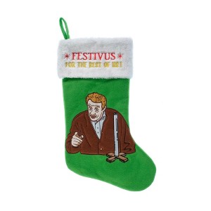 Seinfeld Festivus Applique Holiday Stocking 20" - 1 of 4