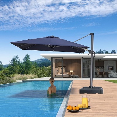 PURPLE LEAF UV Resistant Patio Umbrella Economical Outdoor Umbrella