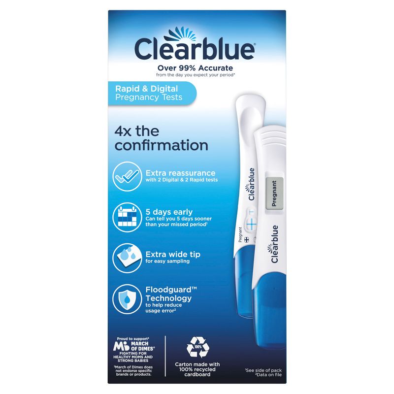 Clearblue Pregnancy Test Combo Pack, 3 of 20