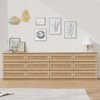 ODK Slim Modern Rattan 6-Drawer Dresser, Space-Saving Wooden Chest of Drawers for Bedroom, Compact Storage Cabinet, Sturdy Oak Construction - 4 of 4