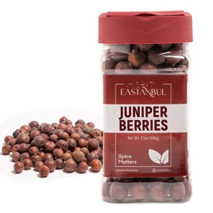 Eastanbul Juniper Berries, Juniper Berries Whole, Enebro Hierba, 3.5oz - 1 of 4