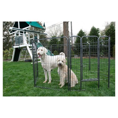 Heavy Duty Metal 40" Pet Exercise and Training Playpen