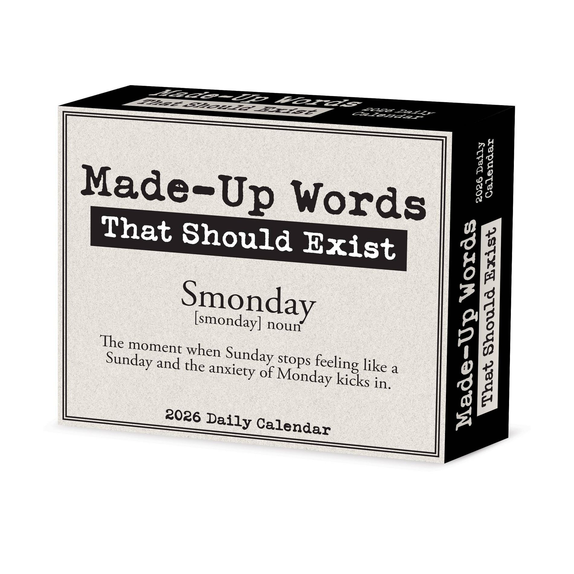 Willow Creek Press 2026 Made Up Words That Should Exist Box Calendar