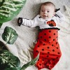 Pavilion Gift Company - Spotted Ladybug - 0-3 Months Gown with Mitten Cuffs - Leotards and Bodysuits - 2 of 4