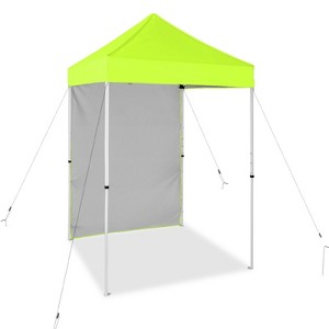 EAGLE PEAK 5x5ft Easy Setup Pop Up Canopy Tent with One Wall - 1 of 4