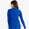 Calypsa Women's Half-Zip Long Sleeve Rash Guard UPF 50+ Nora Swim Top - 2 of 4