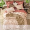 BAGOKIE 5/7 PCS Seersucker Bed in a Bag Bedding Sets with Comforter, Sheets, Pillow Sham, Pillowcase - 2 of 4