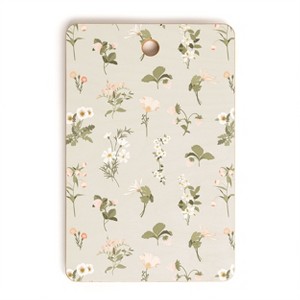Iveta Abolina Pineberries Botanicals Tan Cutting Board Rectangle - Deny Designs - 1 of 3