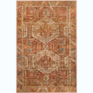 Mark & Day St David Washable Woven Indoor Area Rugs Burnt Orange - 1 of 4