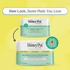 The Honey Pot Company 100% Organic Cotton Comfort Cover Regular Liners - 30ct - 3 of 4
