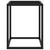 vidaXL Coffee Table Black Tempered glass Small Durable Coffee Table - 4 of 4