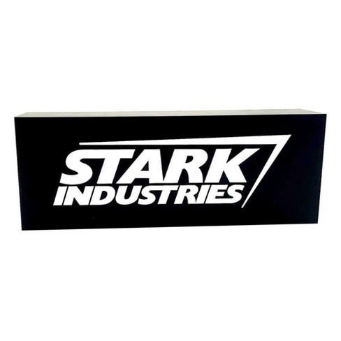 Hot Toys Marvel Stark Industries Logo 16 Inch Usb Light Box : Target