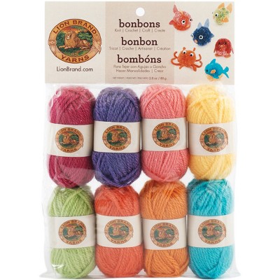 Lion Brand Bonbons Yarn 8pcs